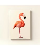 Flamingo- Unframed Print On Canvas (synthetic illustration; no displayed measurements)
