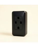 Direct Plug-In Surge Protector Wall Mounted Outlet (synthetic illustration; no displayed measurements)