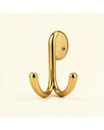 Brass Wall Mounted Robe Hook (synthetic illustration; no displayed measurements)