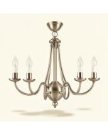 Hadrian 5 - Light Shaded Classic / Traditional Chandelier (synthetic illustration; no displayed measurements)
