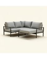 Gibbins 87 '' Wide Outdoor Patio Sectional With Cushion (synthetic illustration; no displayed measurements)