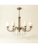 Meinhardt 5-Light Shaded Empire Chandelier (synthetic illustration; no displayed measurements)