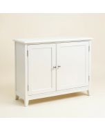 Solid Wood 2 Doors Sideboard Cabinet (synthetic illustration; no displayed measurements)