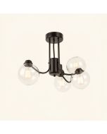 Lough Curlicue 5-Light Vanity Light (synthetic illustration; no displayed measurements)
