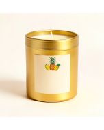 Pineapple Tropical Scented Novelty Candle (synthetic illustration; no displayed measurements)