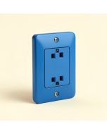Music In Columns 1-Gang Duplex Outlet Wall Plate (synthetic illustration; no displayed measurements)