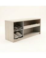 Entryway 6 Pair Shoe Storage Bench (synthetic illustration; no displayed measurements)