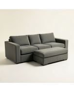 Whitner 104 '' Wide Left Hand Facing Sofa & Chaise With Ottoman (synthetic illustration; no displayed measurements)
