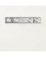 Alies 4-Light Dimmable Polished Chrome Vanity Light (synthetic illustration; no displayed measurements)