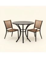 Doyt 3 Piece Patio Bistro Set (synthetic illustration; no displayed measurements)