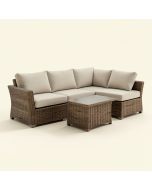 Vayne Patio Sectional With Table (synthetic illustration; no displayed measurements)
