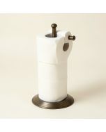 Vintage Freestanding Toilet Paper Holder (synthetic illustration; no displayed measurements)