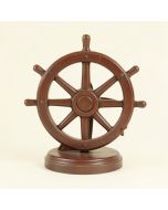 Wilmington Ship Wheel Sculpture (synthetic illustration; no displayed measurements)