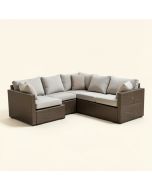 Clematine Outdoor 10 Piece Sofa Seating Group With Cushions (synthetic illustration; no displayed measurements)