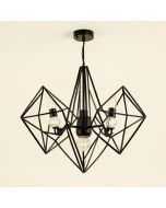 Vindas 6 - Light Statement Geometric Chandelier (synthetic illustration; no displayed measurements)