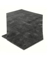 Datca Shag Dark Gray Area Rug (synthetic illustration; no displayed measurements)
