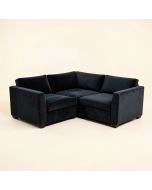 Wetumka 41.5 '' Wide Velvet Modular Corner Sectional (synthetic illustration; no displayed measurements)