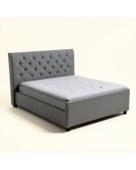 Pollman Tufted Upholstered Standard Bed (synthetic illustration; no displayed measurements)