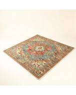 Dunbar Hand-Tufted Wool Multi-Colored Area Rug (synthetic illustration; no displayed measurements)