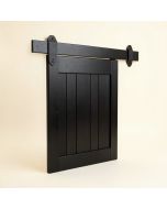 Big Wheel Style Sliding Wood Track Kit Barn Door Hardware (synthetic illustration; no displayed measurements)
