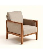 Fajardo 33 '' Wide Linen Armchair (synthetic illustration; no displayed measurements)