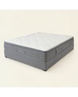 10 '' Medium Gel Memory Foam Mattress And Box Spring (synthetic illustration; no displayed measurements)