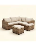 Winebarger Patio Sectional With Cushions (synthetic illustration; no displayed measurements)