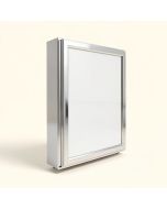 Chrome Kitchen Cabinet Door Organizer (synthetic illustration; no displayed measurements)