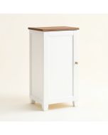Lucee 9 '' W X 31.5 '' H X 9 '' D Free-Standing Bathroom Cabinet (synthetic illustration; no displayed measurements)