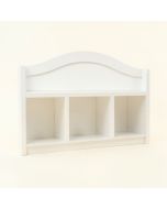 Tiara Twin Bookcase Headboard (synthetic illustration; no displayed measurements)