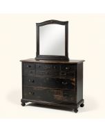 Lockridge 9 Drawer Chest With Mirror (synthetic illustration; no displayed measurements)