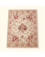 Barwin Floral Plum/Ivory Area Rug (synthetic illustration; no displayed measurements)