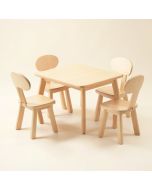 Creative Kids Table And Chair Set (synthetic illustration; no displayed measurements)