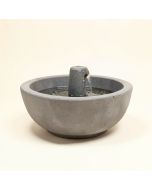 Glass Fiber Reinforced Concrete Spillway Bowl And Basin Fountain (synthetic illustration; no displayed measurements)
