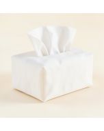 Libby Bees Embroidered Tissue Box Cover (synthetic illustration; no displayed measurements)