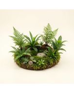 Berea Aloha Hawaii Free Spirited Hippie Hawaii Themed Vacation Fairy Garden (synthetic illustration; no displayed measurements)