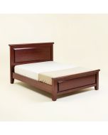 Adcock Solid Wood Low Profile Sleigh Bed (synthetic illustration; no displayed measurements)