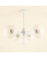 Lyra 6-Light Unique / Statement Globe Chandelier (synthetic illustration; no displayed measurements)