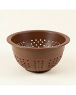 Kraus Kore Stainless Steel Wood 2 Piece Colander Set (synthetic illustration; no displayed measurements)