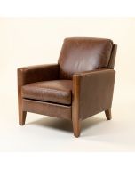Cedarburg 29.5 '' Wide Genuine Leather Armchair (synthetic illustration; no displayed measurements)