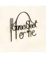 Home Sweet Home Metal Wall Décor (synthetic illustration; no displayed measurements)