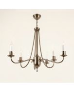 Cornalin 6 - Light Candle Style Drum Chandelier (synthetic illustration; no displayed measurements)