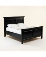 Larrabee Solid Wood Sleigh Bed (synthetic illustration; no displayed measurements)