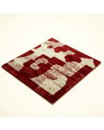Metheny Abstract Cut Pile Red/Beige Area Rug (synthetic illustration; no displayed measurements)