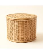 Round Folding Laundry Hamper (synthetic illustration; no displayed measurements)