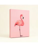 Flamingo Ii - Wrapped Canvas Print (synthetic illustration; no displayed measurements)
