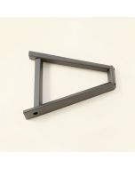 Two Rails Anchor Hanger Roller Sliding Standard Single Track Barn Door Hardware Kit (synthetic illustration; no displayed measurements)