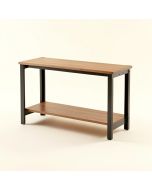 Industrial Console Table (synthetic illustration; no displayed measurements)