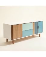 Vacacion Mid Century Modern Buffet Table (synthetic illustration; no displayed measurements)
