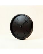 Oversized High Fashion Ebony Wall Clock (synthetic illustration; no displayed measurements)
